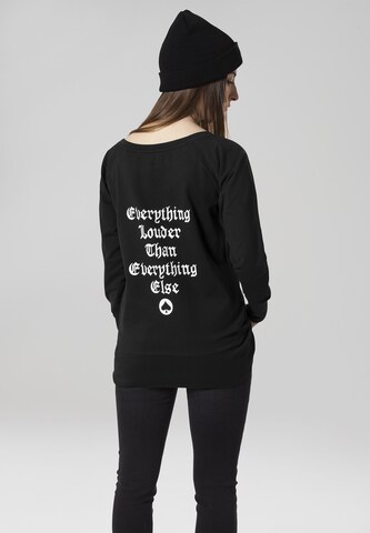 Merchcode Sweatshirt 'Motörhead Everything Louder' in Black