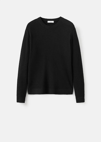 MANGO MAN Sweater 'Antigua' in Black