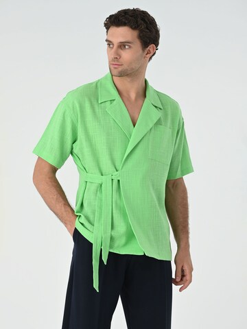 Antioch Regular fit Srajca | zelena barva