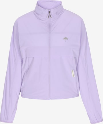 Veste mi-saison Schmuddelwedda en violet : devant