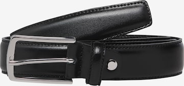 JACK & JONES Belt 'Christopher' in Black: front