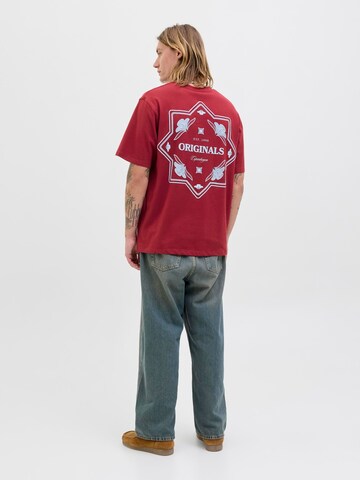 JACK & JONES T-Shirt in Rot: Vorderseite