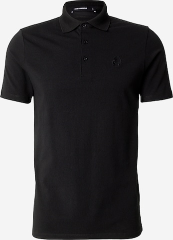 T-Shirt Karl Lagerfeld en noir : devant