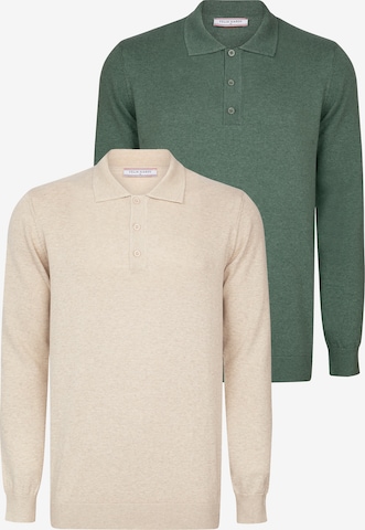 Felix Hardy Neulepaita värissä beige: etupuoli