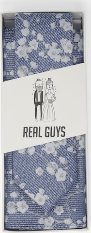Real Guys Tie in Blue: front