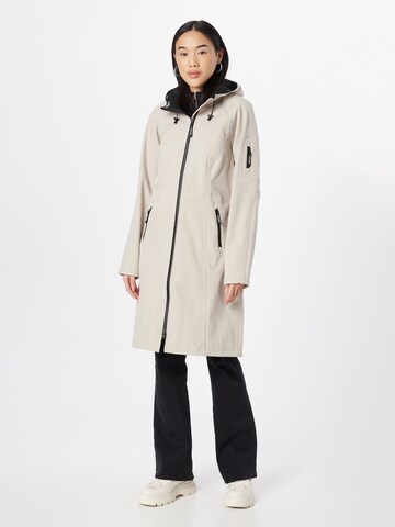 ILSE JACOBSEN Raincoat in Grey: front