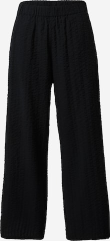 Loosefit Pantaloni di Monki in nero: frontale