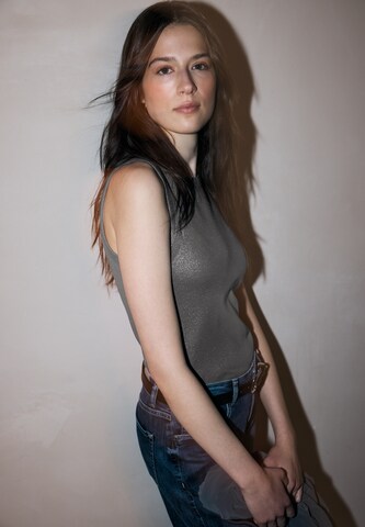 Street One Studio Top in Grau