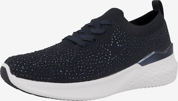 ARA Sneaker in Blau: Vorderseite