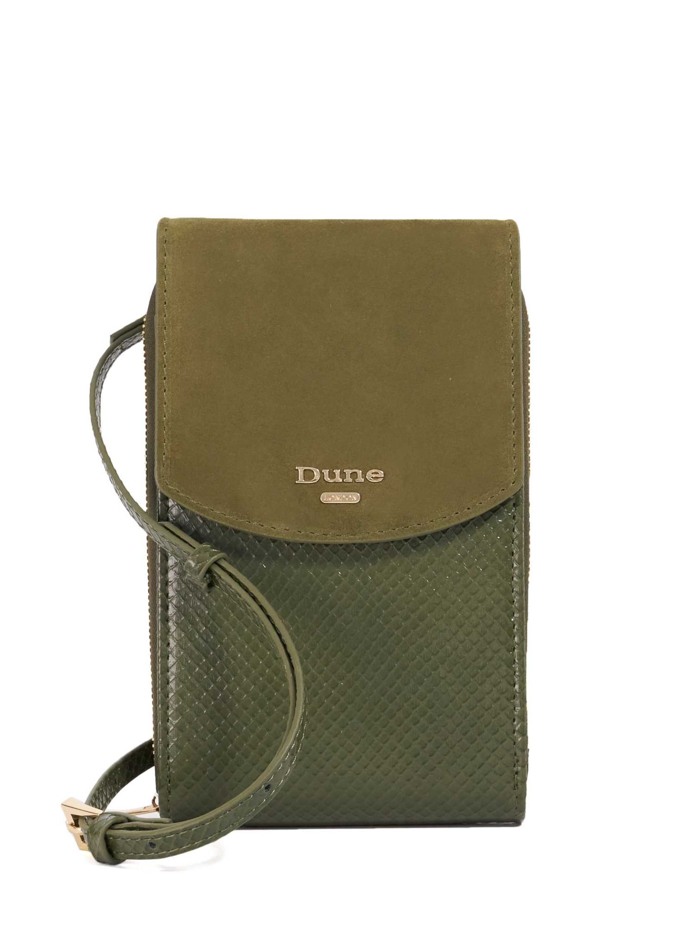 Dune LONDON Umhängetasche 'Sunrise' in Grün: Vorderseite