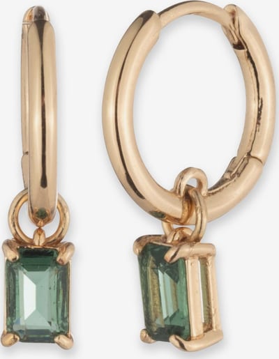 Cercei Lauren Ralph Lauren pe auriu / verde jad, Vizualizare produs