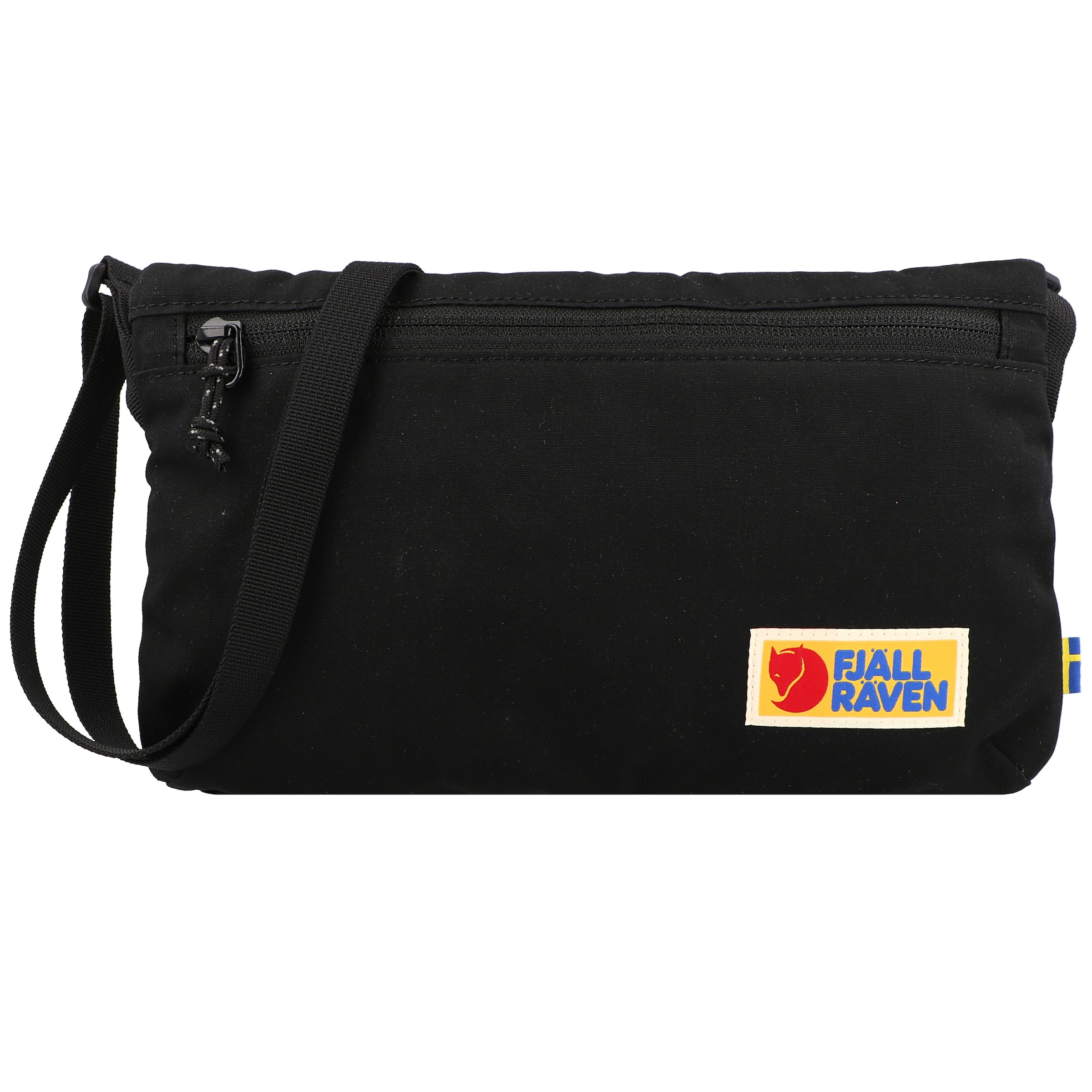 Fjällräven Umhängetasche 'Vardag' in Schwarz: Vorderseite