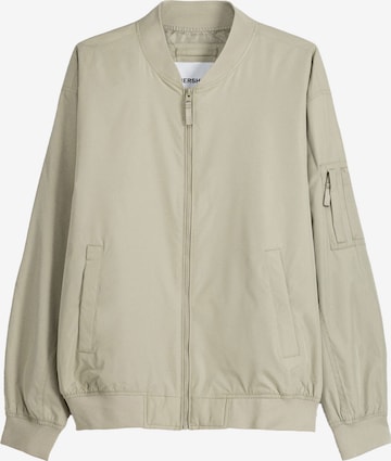 Veste mi-saison Bershka en beige : devant