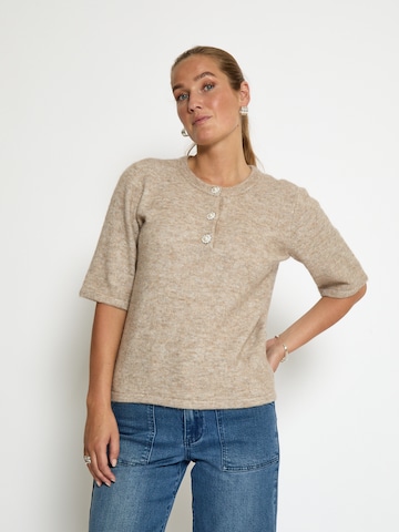 minus Overdel 'Aurelia' i beige: forside