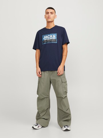 JACK & JONES T-shirt 'LOGAN' i blå