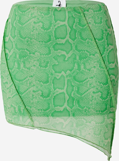VIERVIER Rok 'Romy' in de kleur Groen, Productweergave