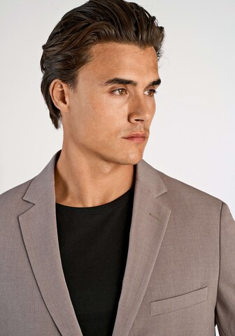 Lindbergh Regular Fit Sakko in Braun