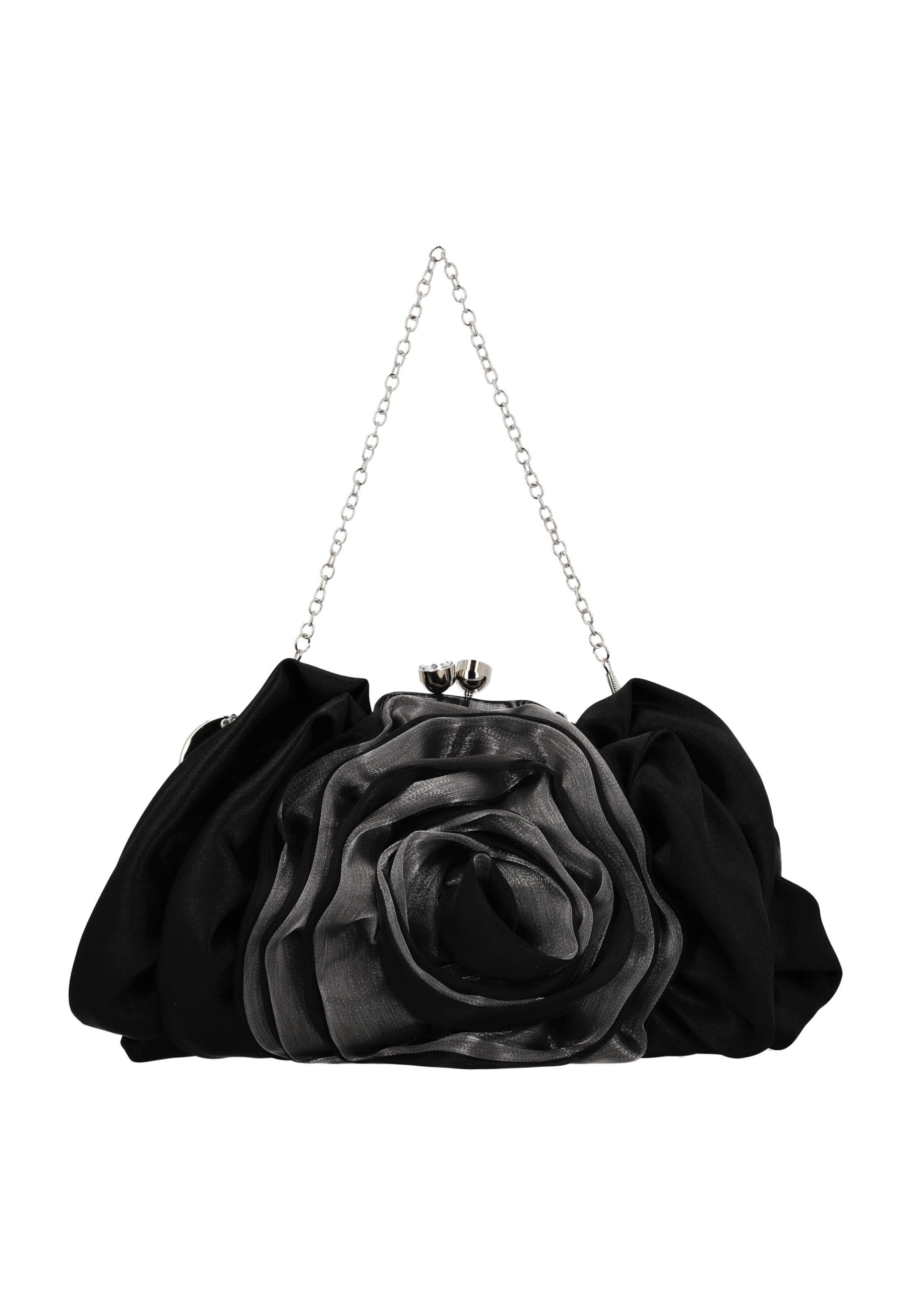 faina - Clutches em preto: frente