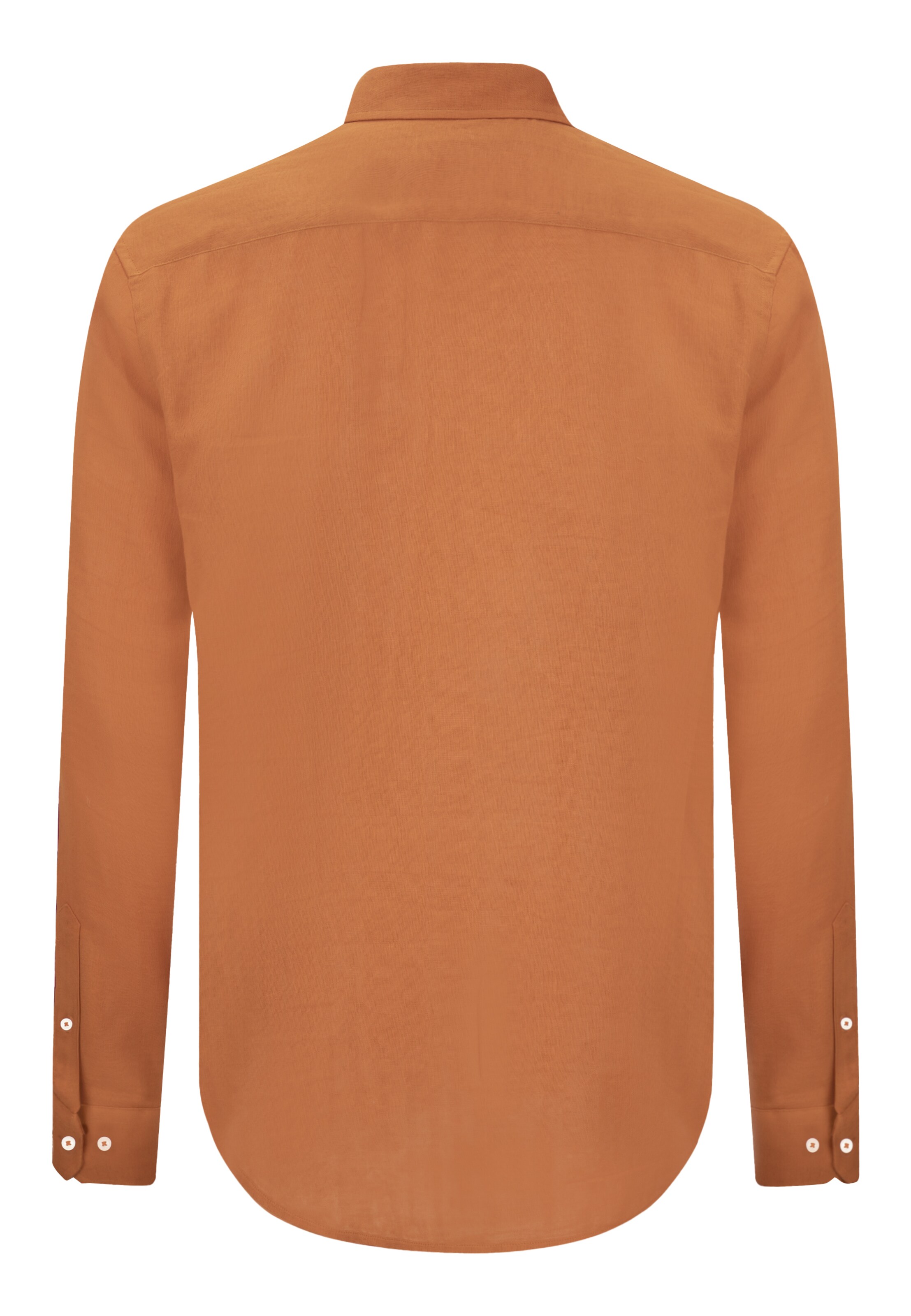 Felix Hardy Классический крой Рубашка в Оранжевый