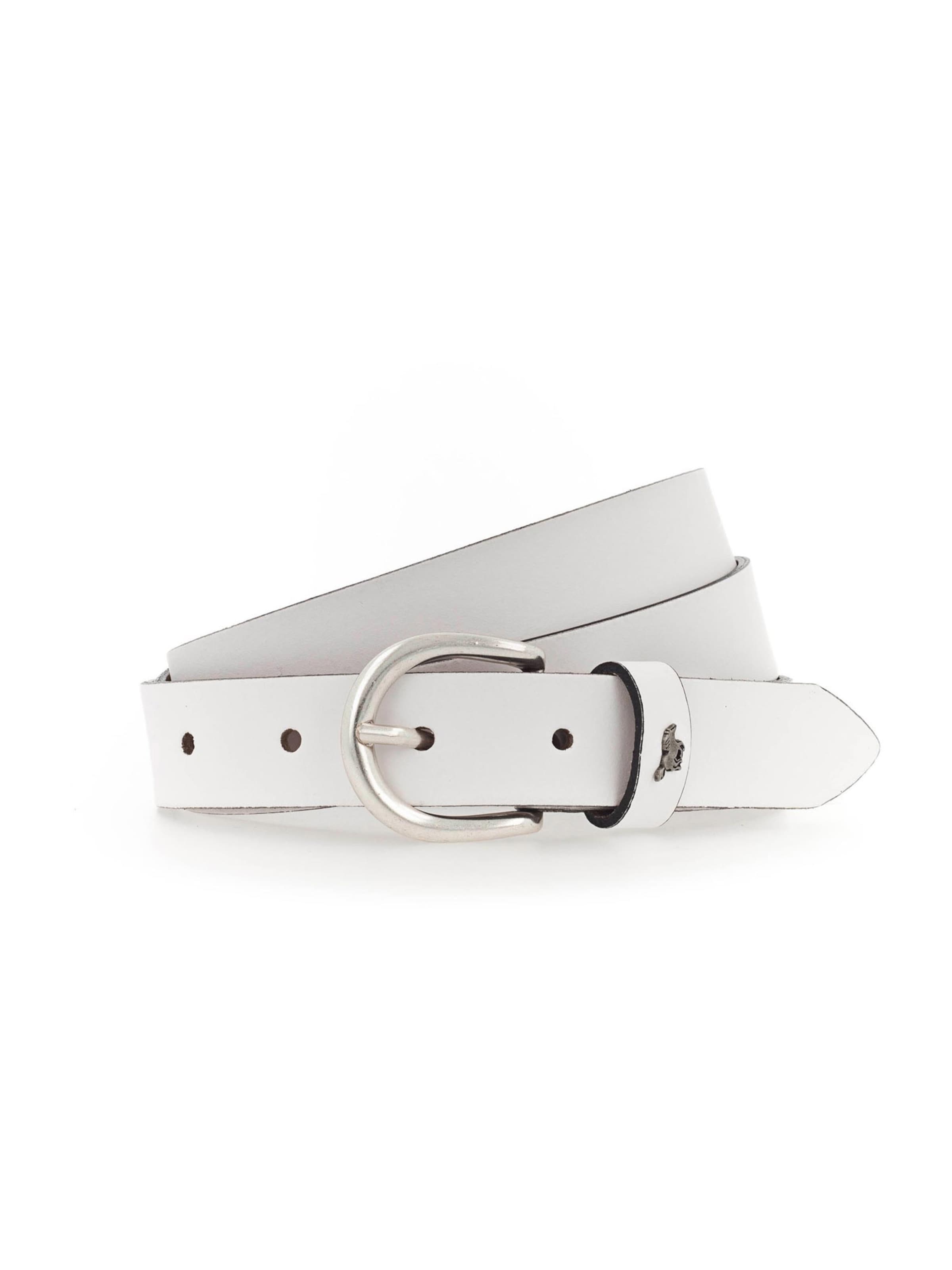 MUSTANG Opasek – bílá: přední strana