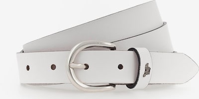 Diržas iš MUSTANG, spalva – balta, Prekių apžvalga