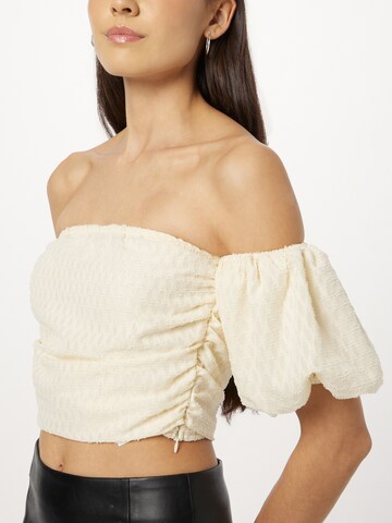 Nasty Gal Blus i beige