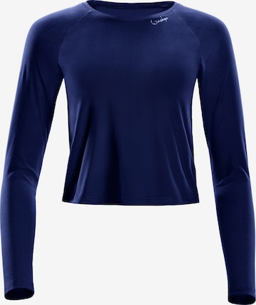 T-shirt fonctionnel 'AET119LS' Winshape en bleu : devant