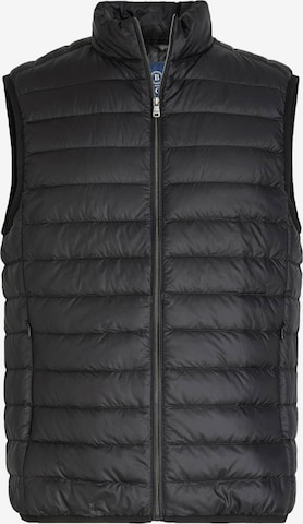 Gilet Boggi Milano en noir : devant