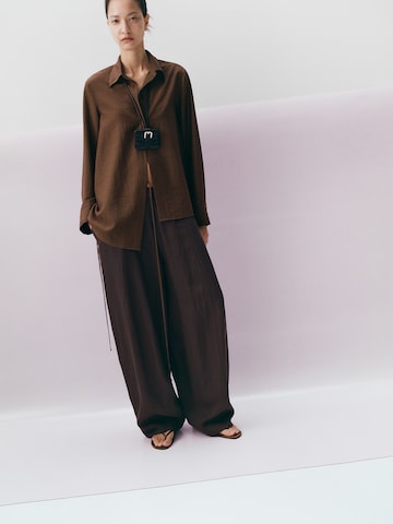 MANGO Blouse 'GALE' in Brown