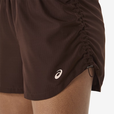 ASICS Workout Pants in Dark brown / White, Item view