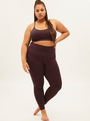 ARMEDANGELS Skinny Leggings 'Aasana' in Brown