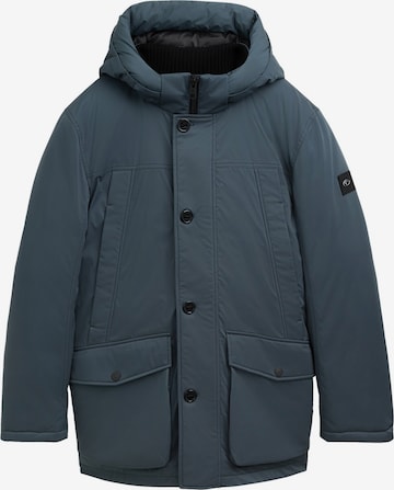 TOM TAILOR Winterjas in Blauw: voorkant