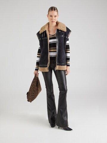 GUESS Sweter 'Evie' w kolorze czarny