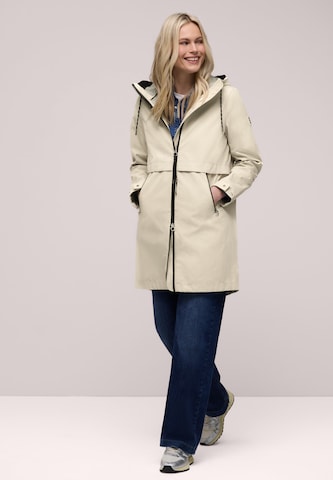 STREET ONE Between-Seasons Parka in Beige: front