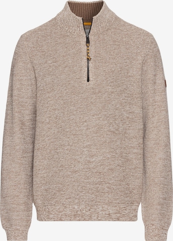 CAMEL ACTIVE Sweater in Beige: front