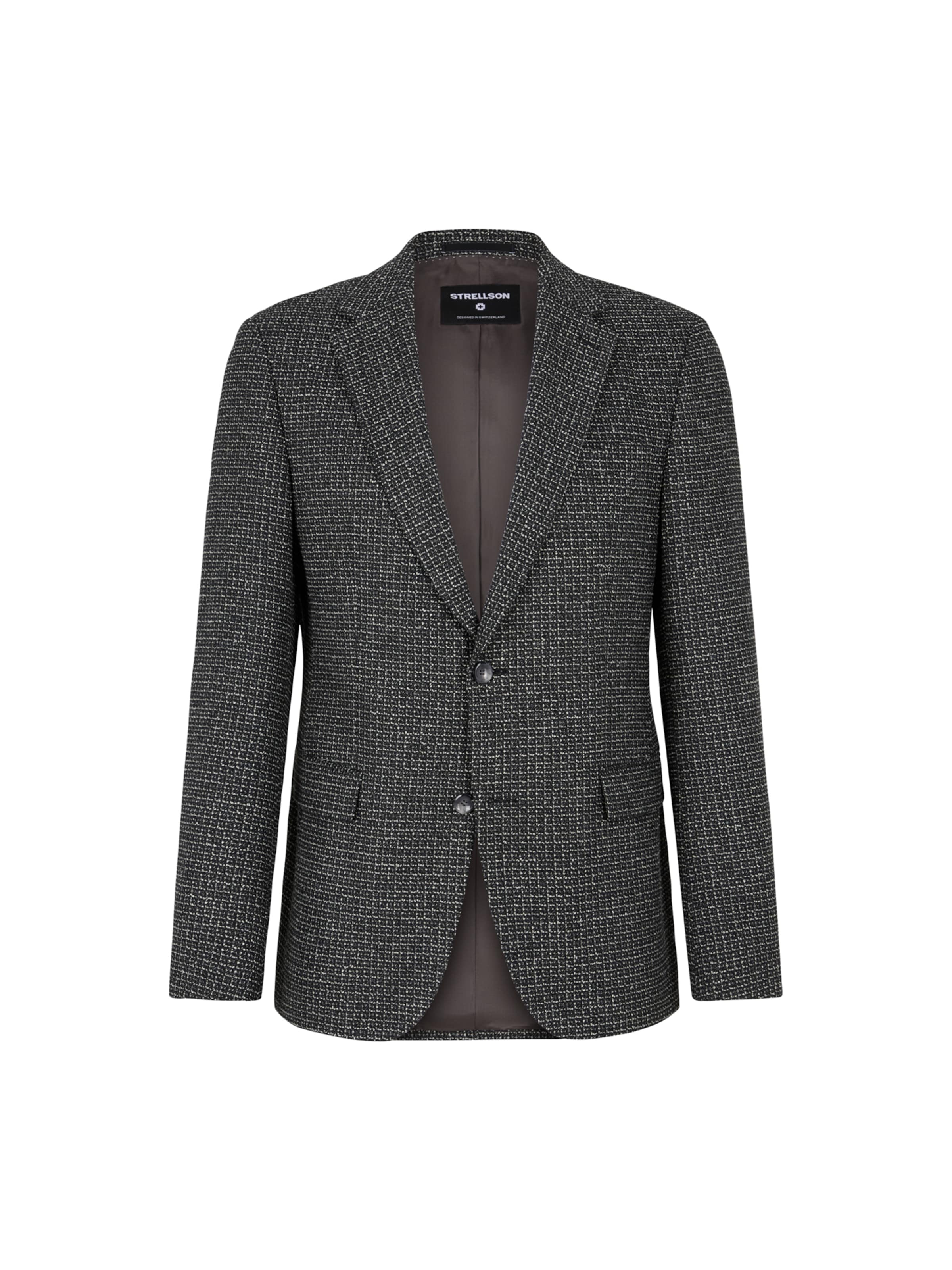 STRELLSON Blazer 'Alzer' in Anthracite / Mottled grey, Item view