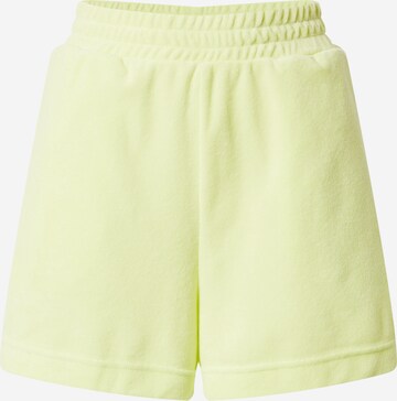 Regular Pantalon Monki en jaune : devant