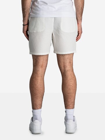 LACOSTE Regular Workout Pants in White