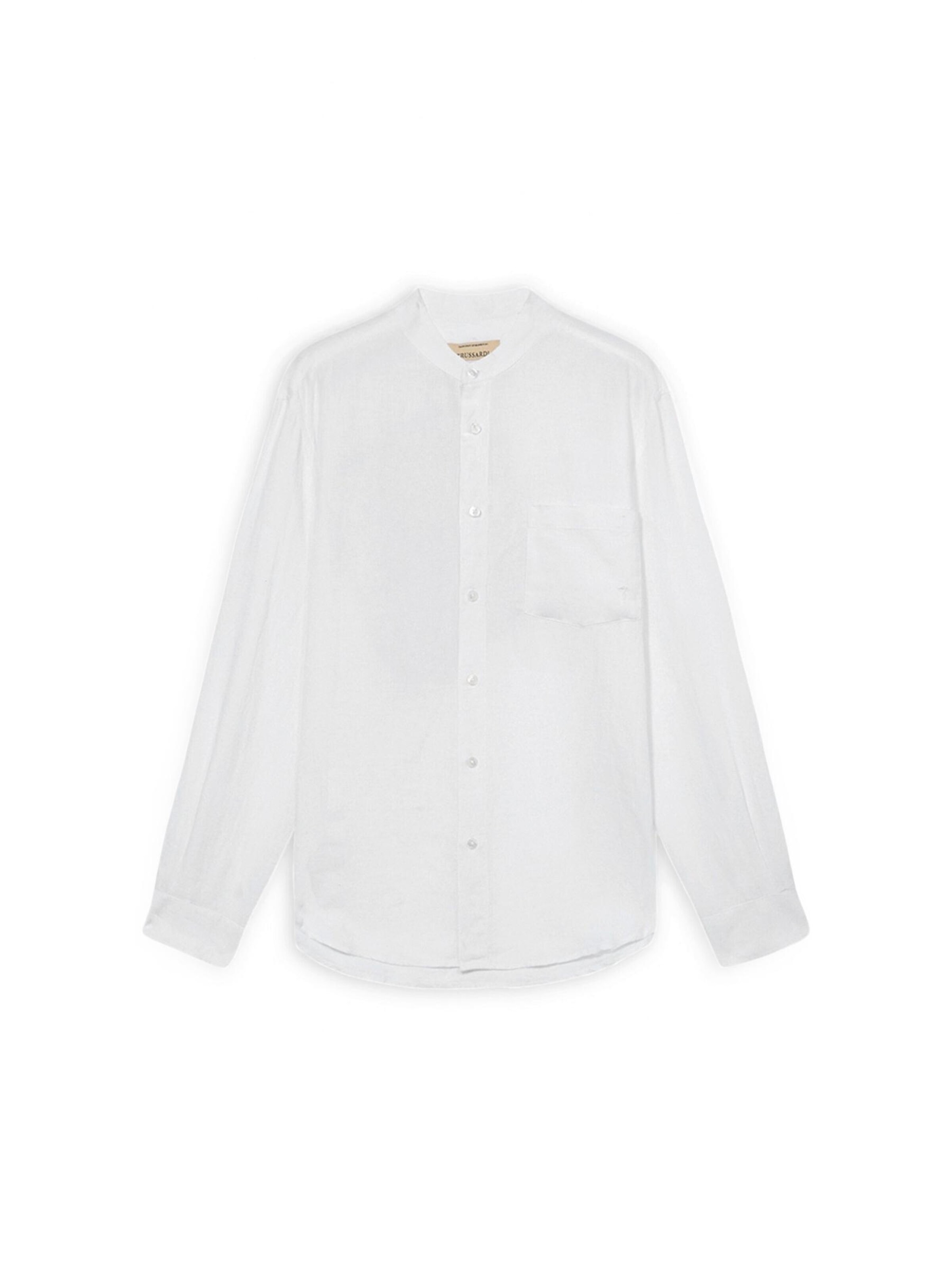 Coupe regular Chemise Trussardi en blanc