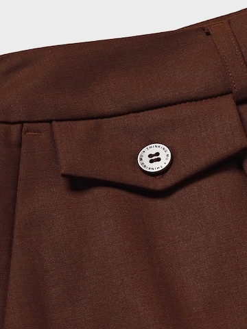 Loosefit Pantaloni 'PAT' di Thinking MU in marrone