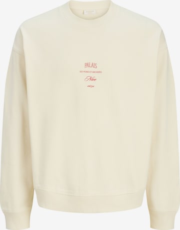 Felpa di Jack & Jones Junior in beige: frontale