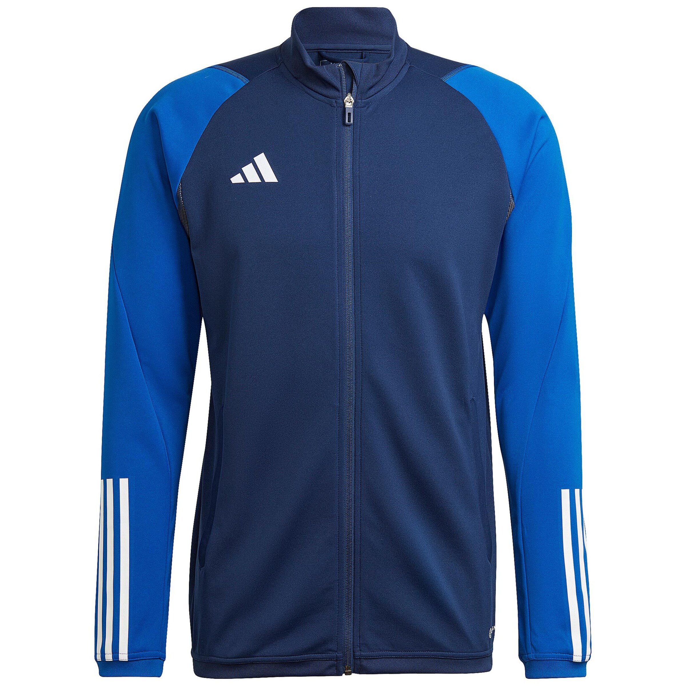 ADIDAS PERFORMANCE Sportsweatjacke 'Tiro 23' in Blau: Vorderseite