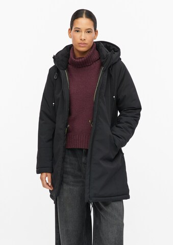 s.Oliver Winterjacke in Schwarz: Vorderseite