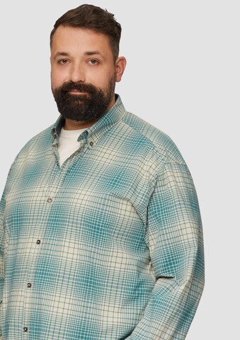 s.Oliver Men Big Sizes Regular Fit Hemd in Blau