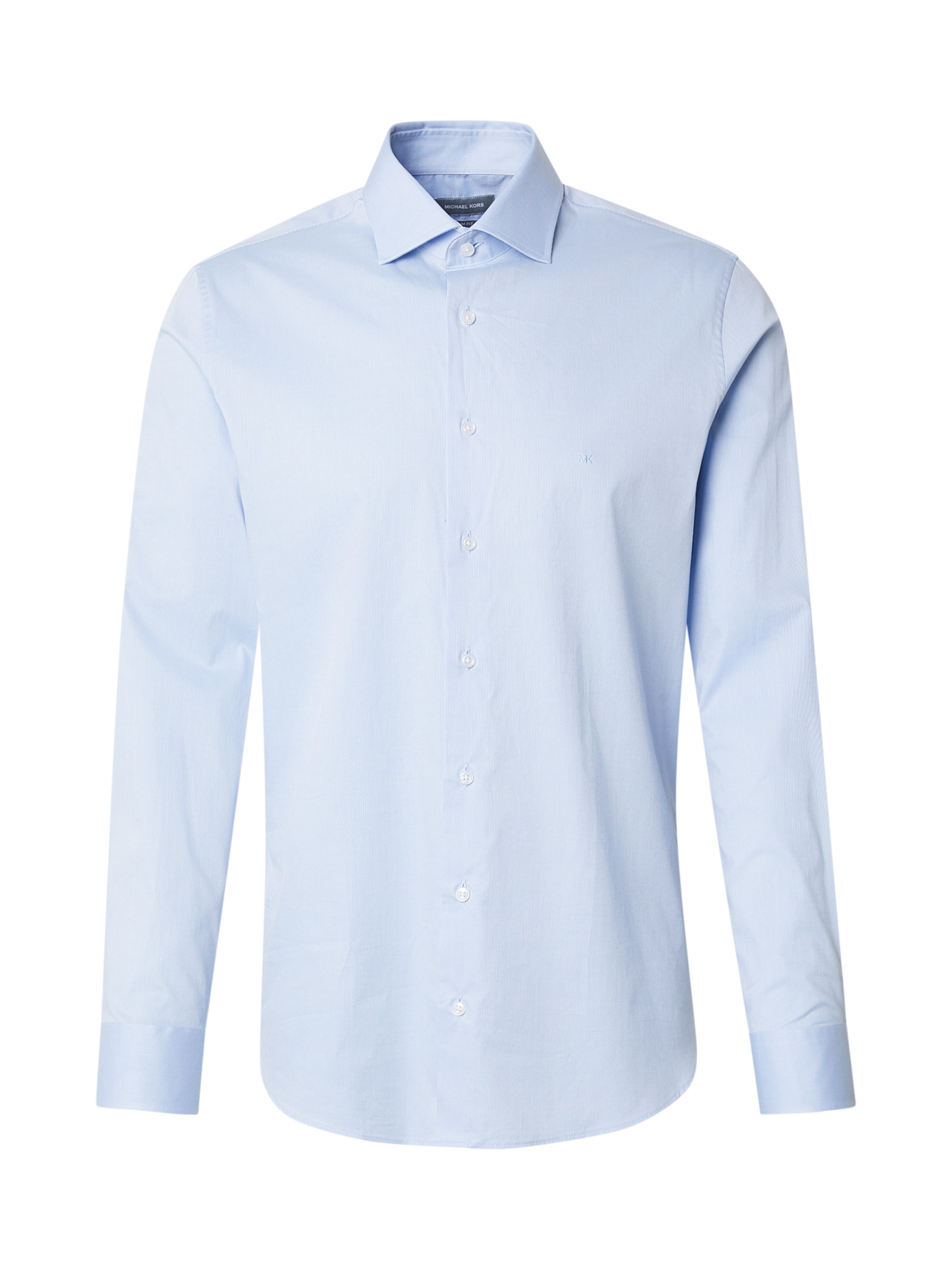 Slim fit Camicia 'DOBBY' di Michael Kors in blu: frontale