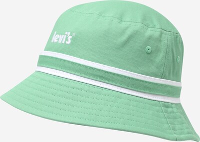LEVI'S Hat in Light green / White, Item view