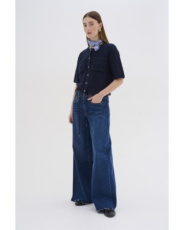 My Essential Wardrobe Wide leg Jeans in Blauw
