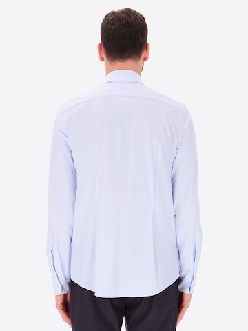 Distretto12 Slim fit Overhemd 'Tevo' in Blauw