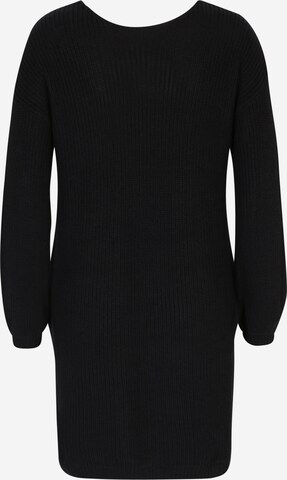 Only Petite Knit dress 'Xenia' in Black