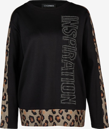 Doris Streich Sweatshirt in Schwarz: Vorderseite